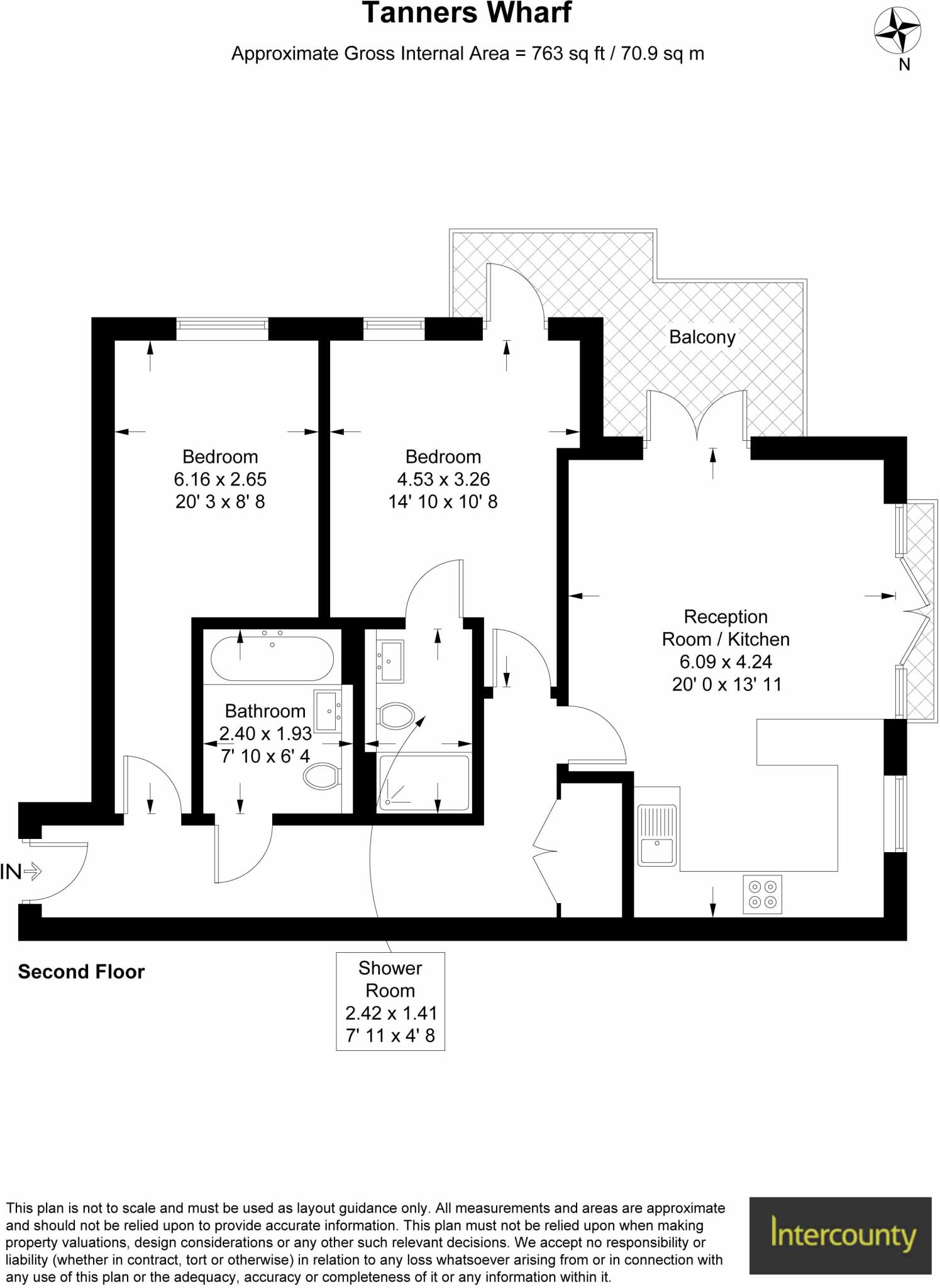 Tanners Wharf, Bishop's Stortford, Hertfordshire, CM23 floorplan