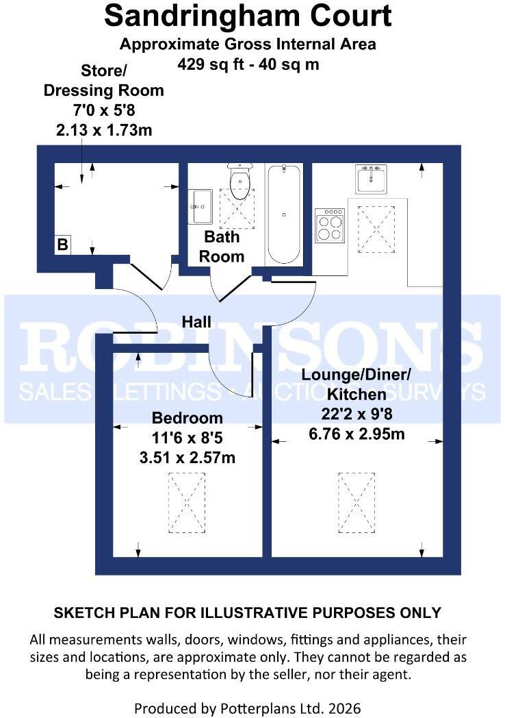 Sandringham Court, Chester Le Street floorplan