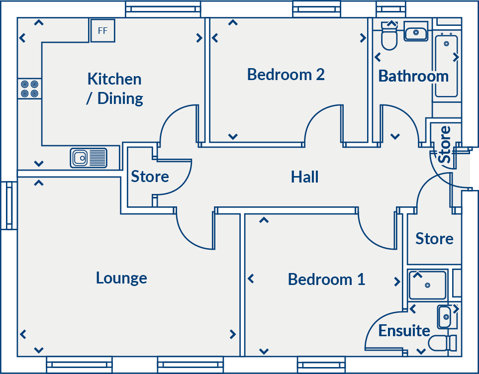 Sighthill Circus,
Glasgow,
G4 floorplan