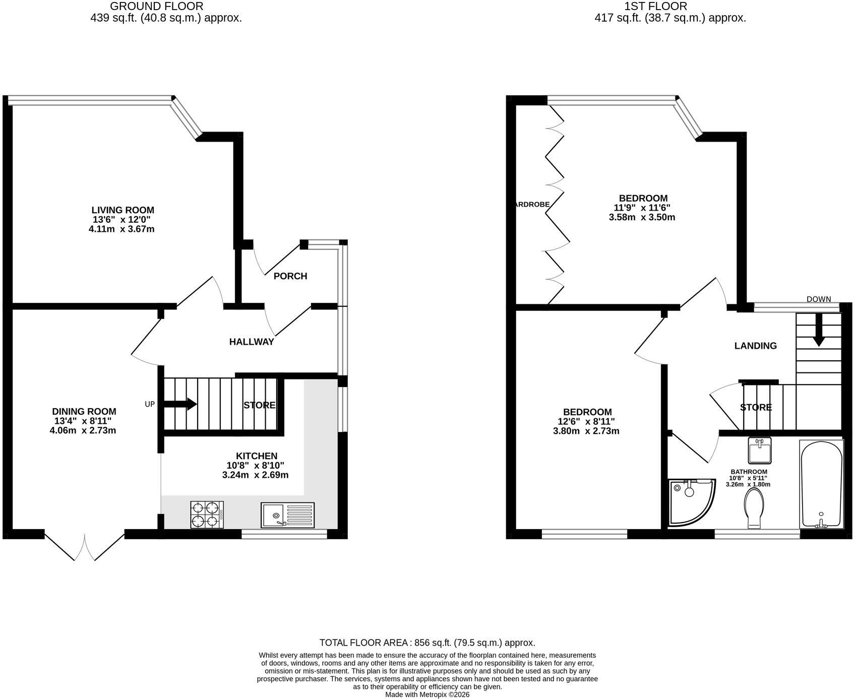 Tideswell Road, Hazel Grove, SK7 floorplan
