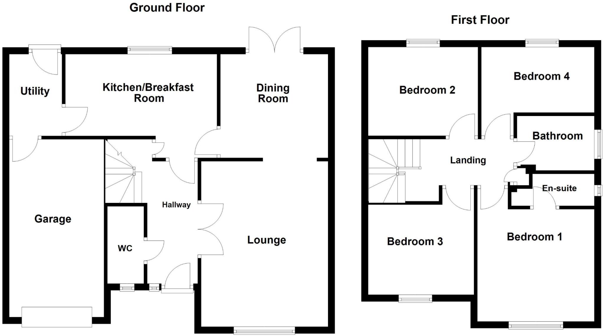 Alderley Heights, Lancaster floorplan