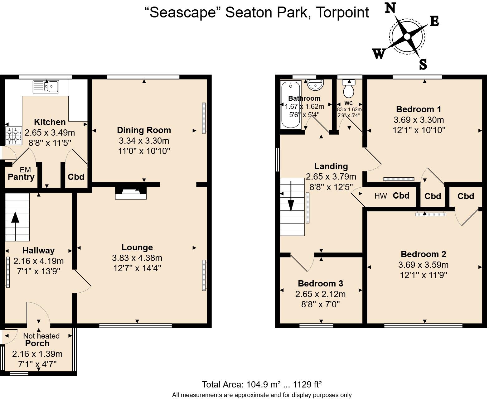 Seaton Park, Seaton, Cornwall, PL11 floorplan