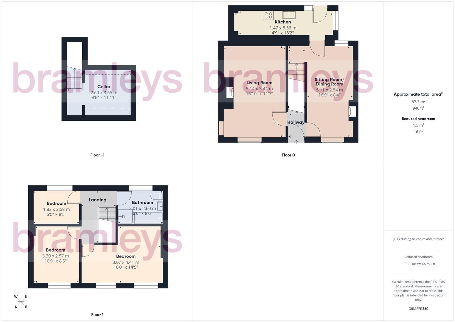Far Bank, Shelley, Huddersfield floorplan