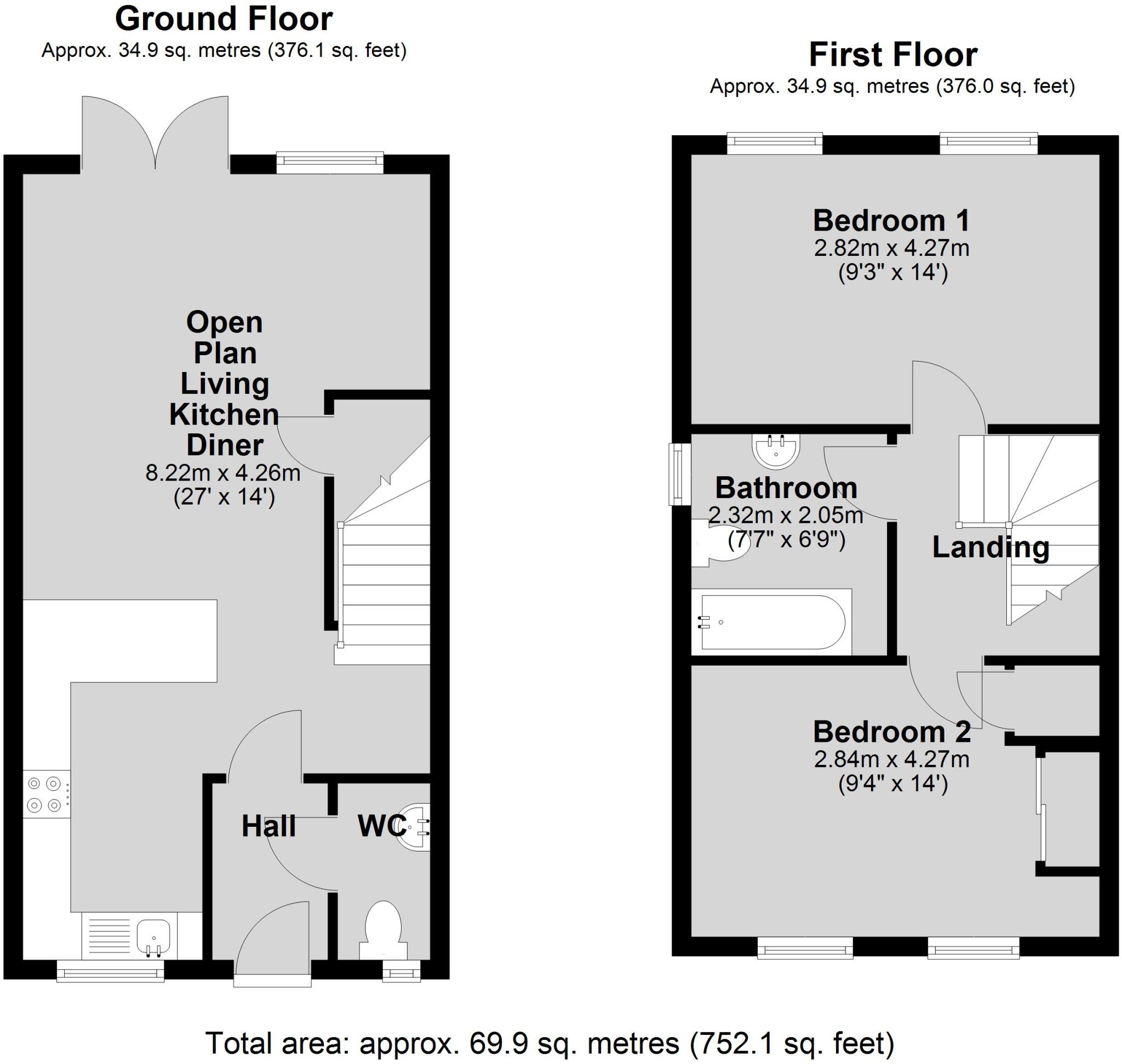 Main Drive, Sudbrooke floorplan