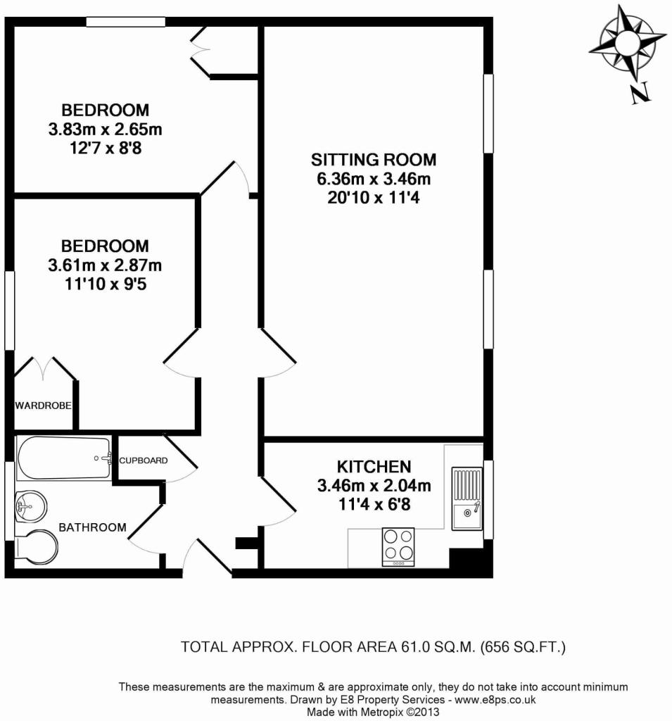 Girdlestone House, Oxford floorplan