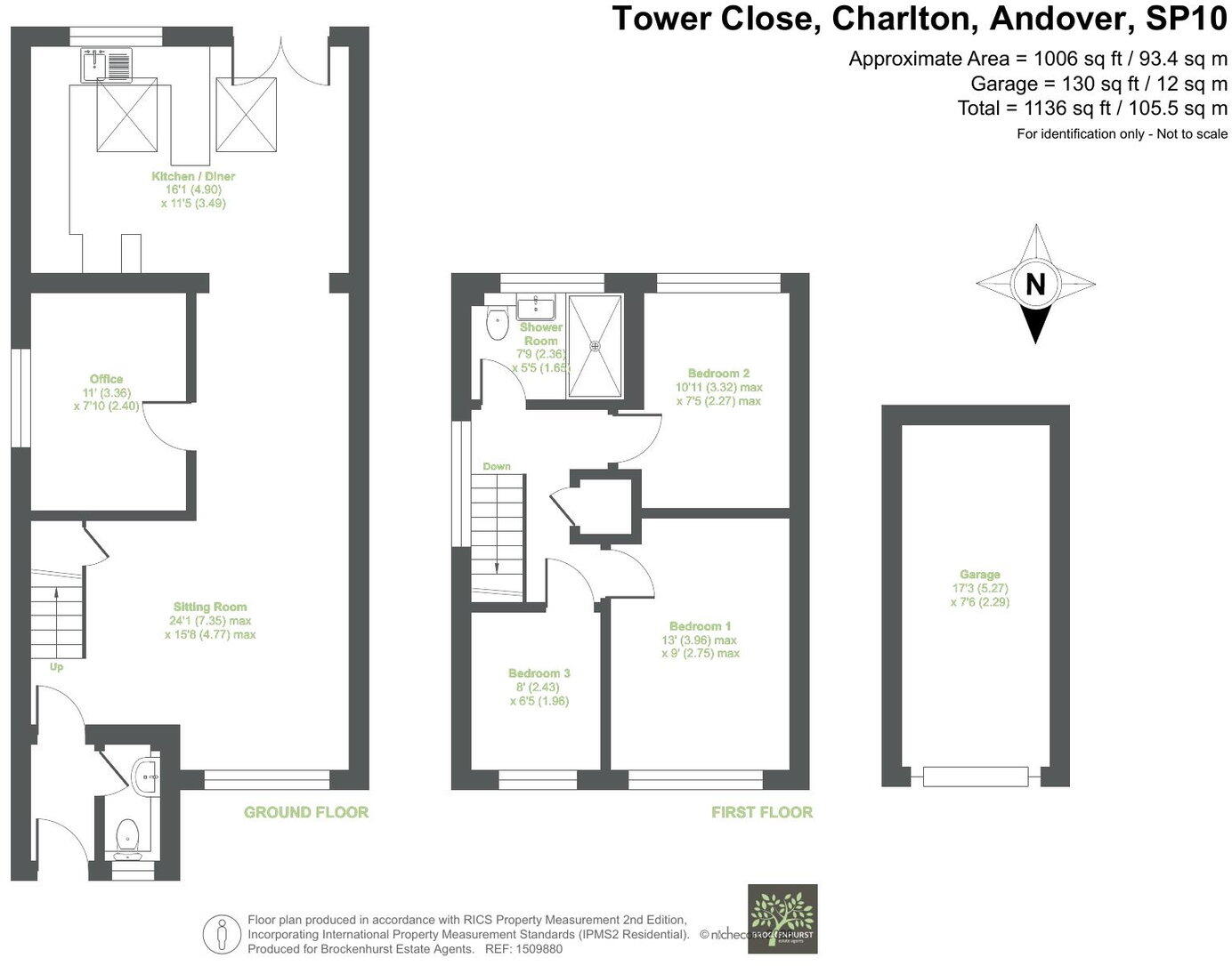 Tower Close, Charlton, Andover, SP10 4RS floorplan