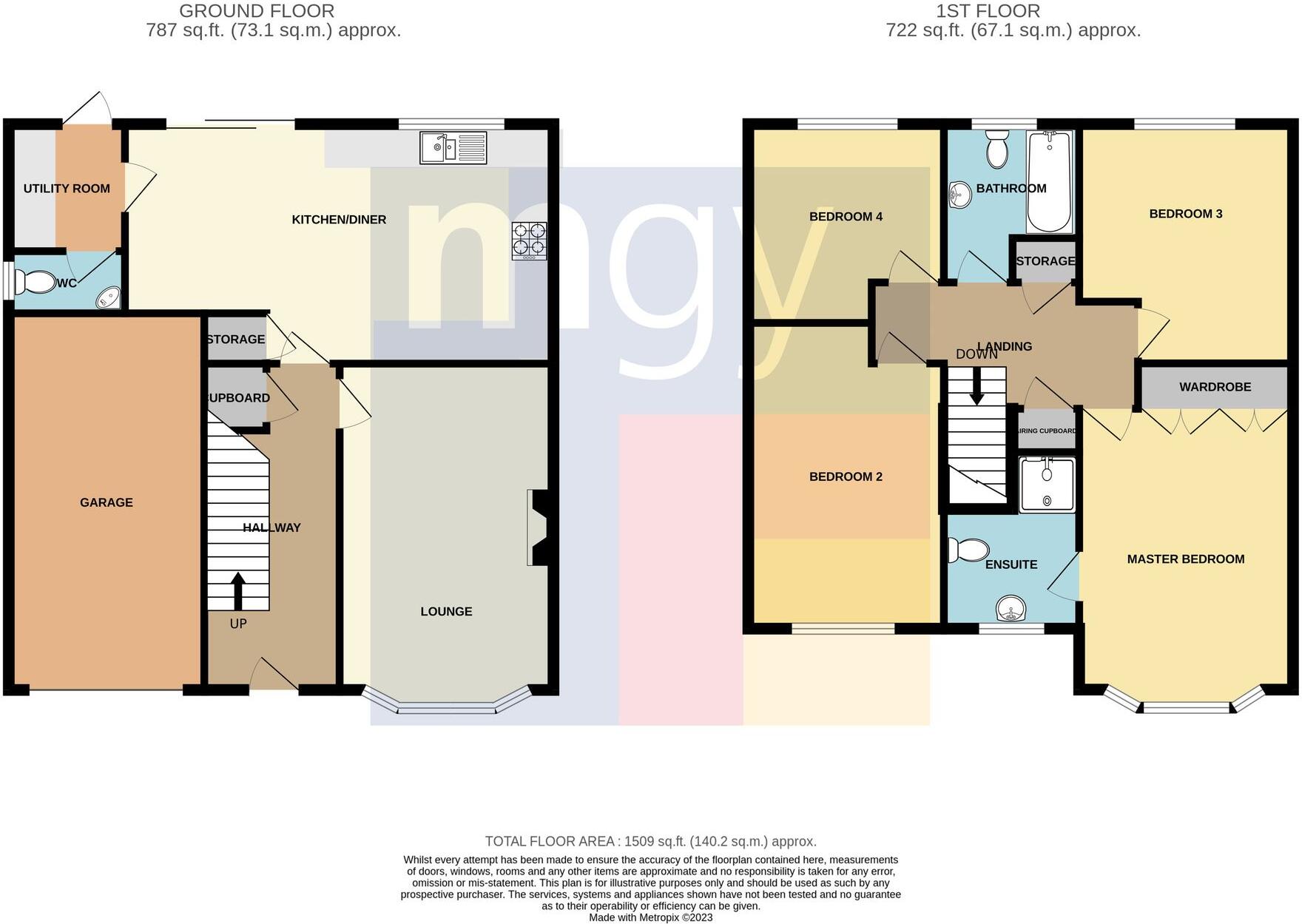 Pentrebane Drive, Cardiff, CF5 floorplan