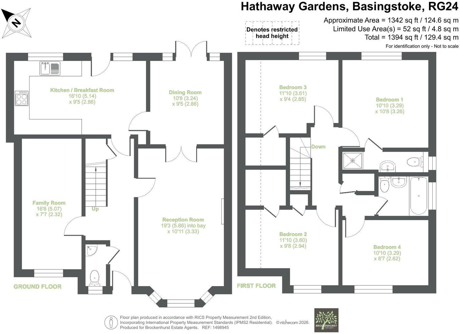 Hathaway Gardens, Basingstoke floorplan