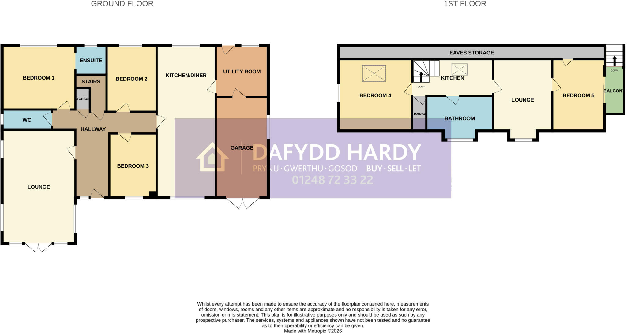 Britannia Street, Llanllechid, Bangor, Gwynedd, LL57 floorplan