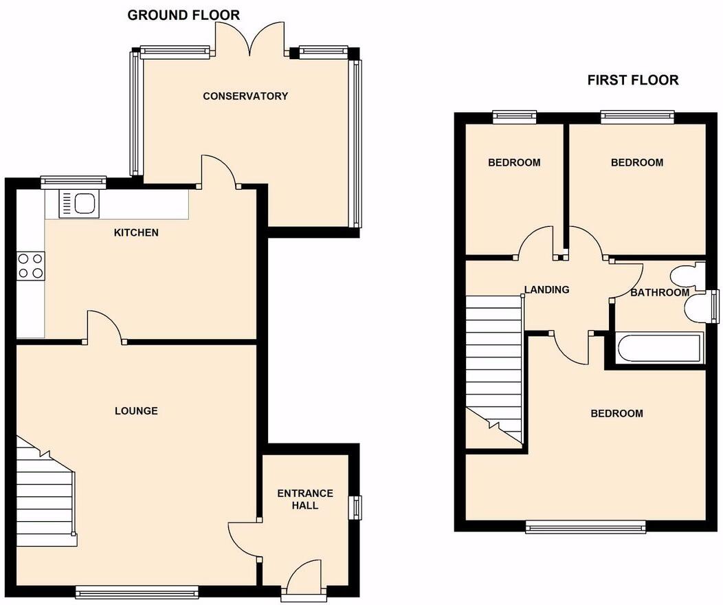 Rosewood Gardens, Essington, Wolverhampton, WV11 floorplan