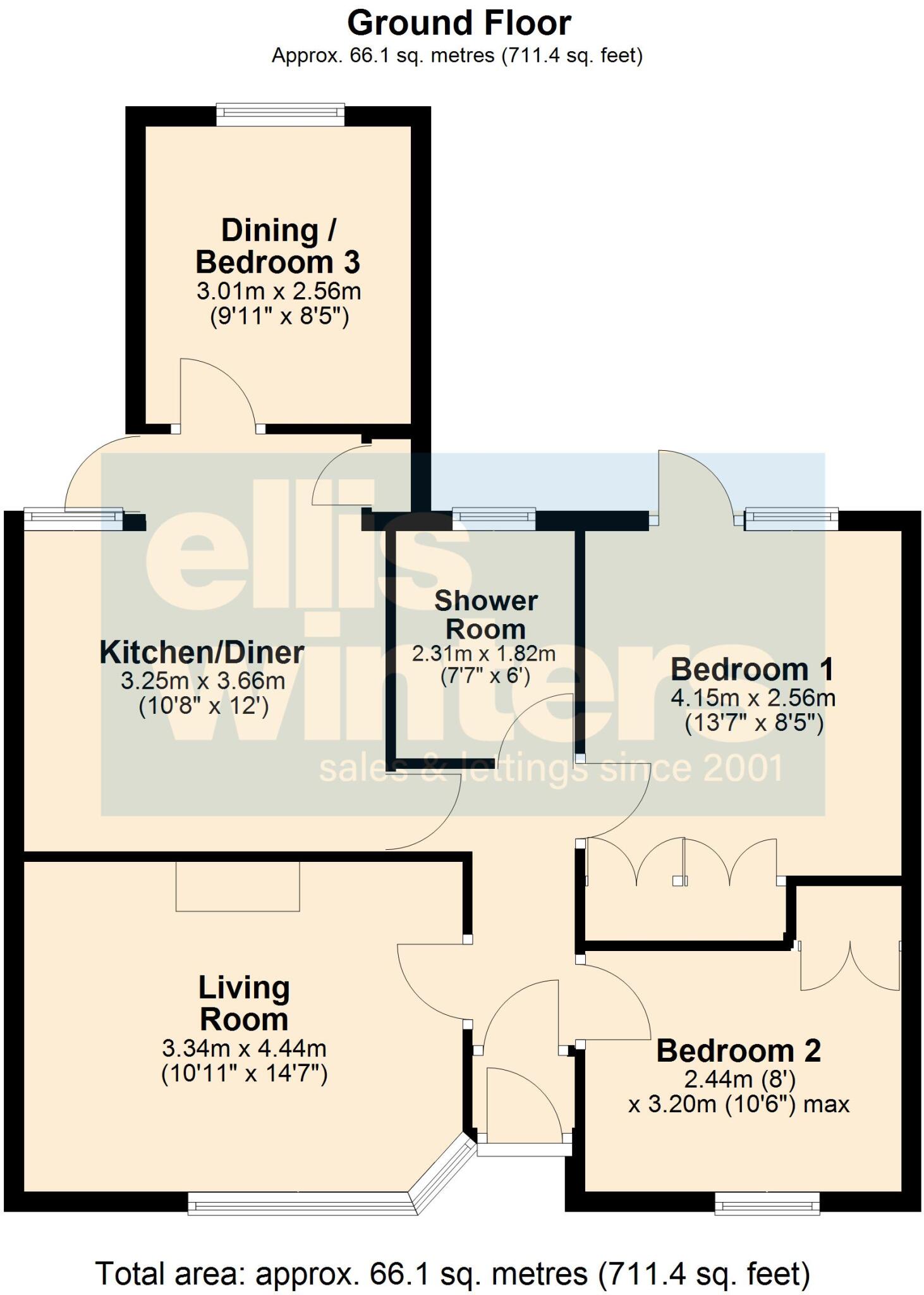 Newlands Road, Chatteris floorplan