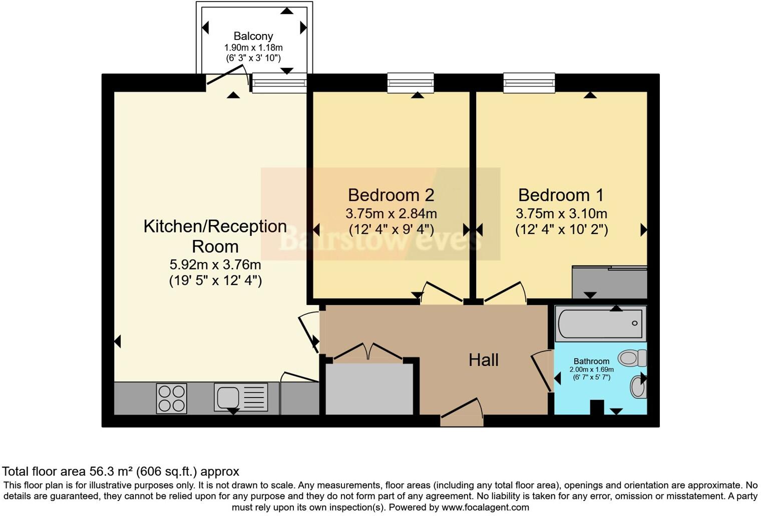 Victoria Avenue, Southend-on-Sea, Essex, SS2 floorplan