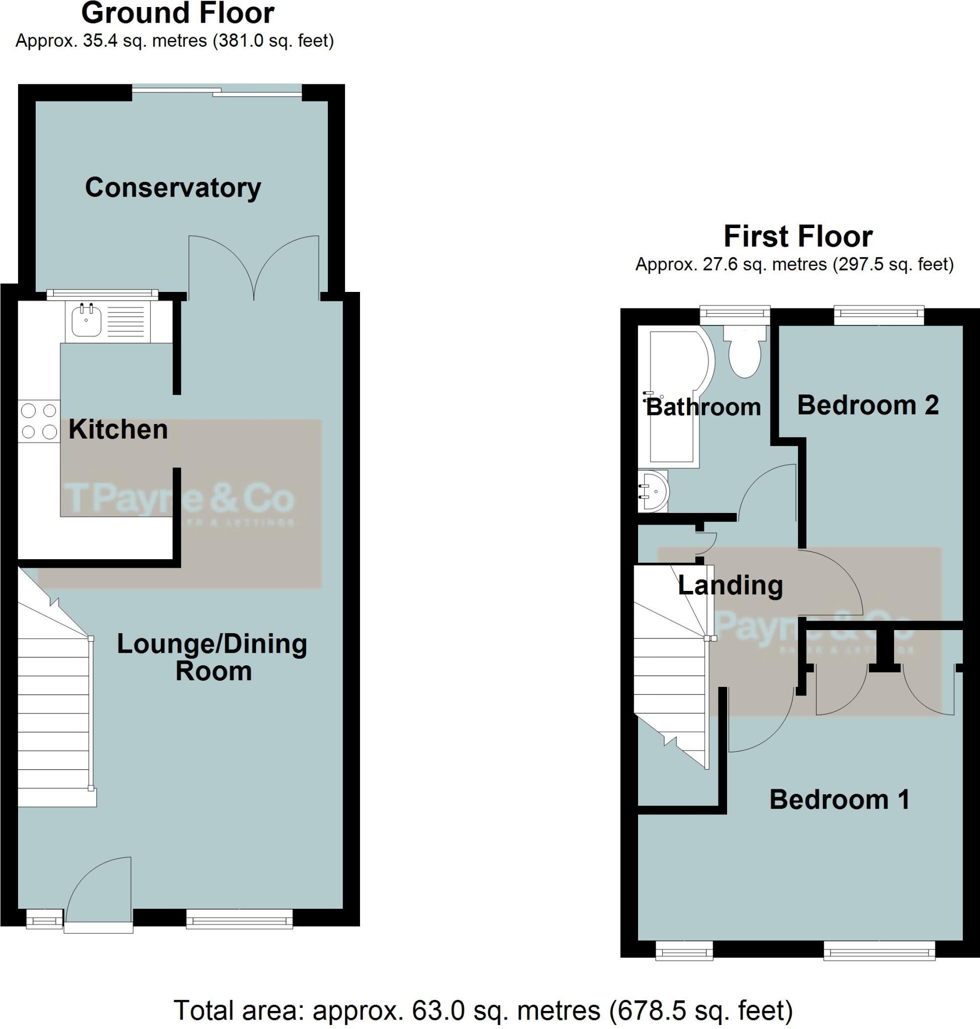 Grenadiers Drive, Chatteris, Cambs., PE16 6TW floorplan