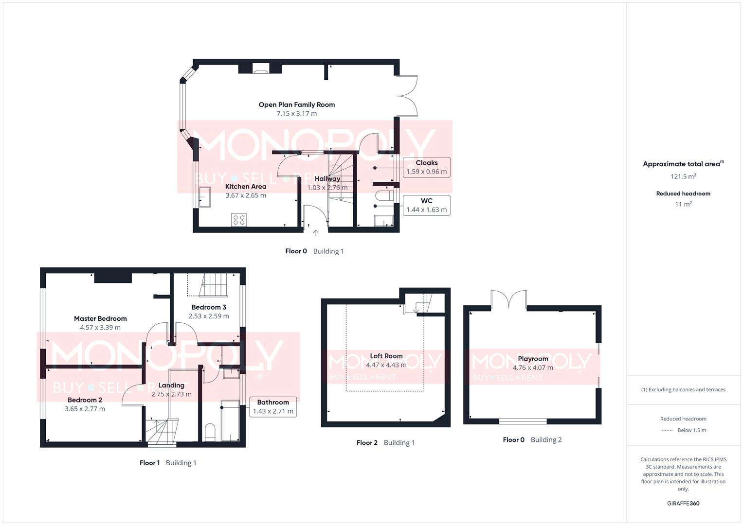Bryn Elwy, St. Asaph floorplan