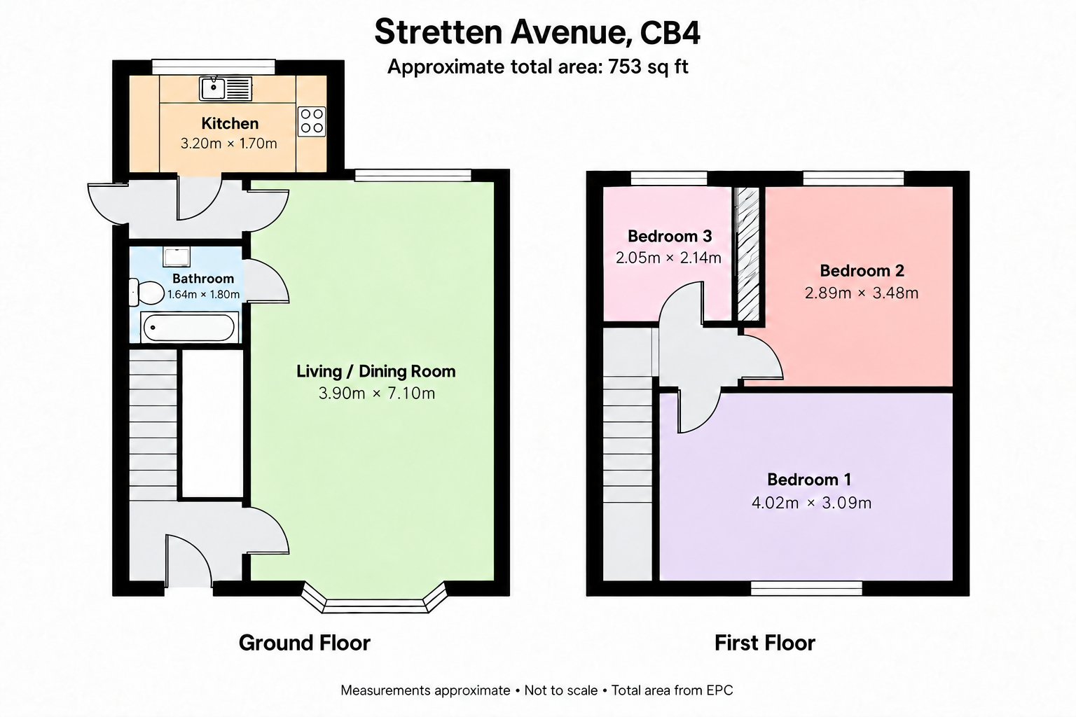 Stretten Avenue, Cambridge floorplan