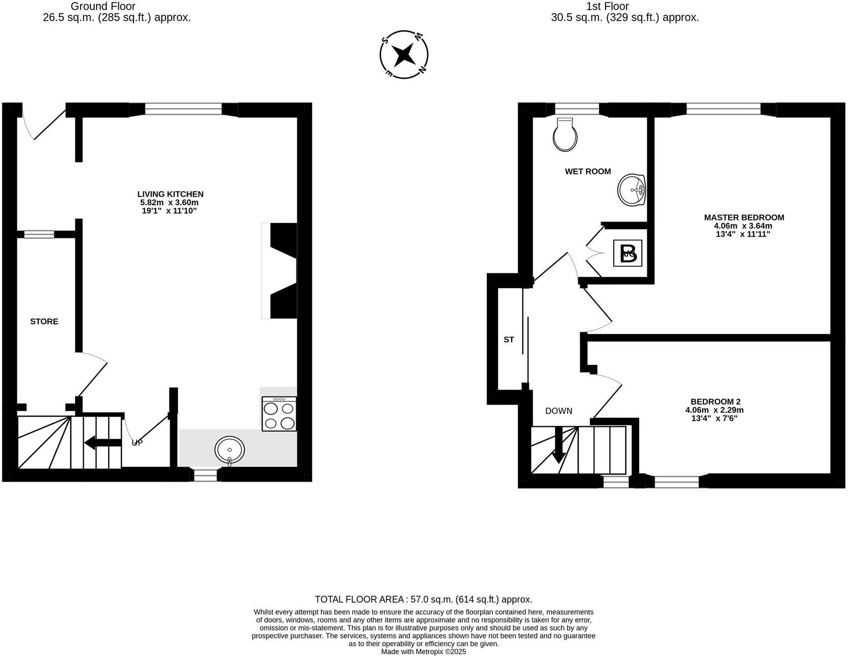 Chapel Bank, Kelsall, CW6 floorplan