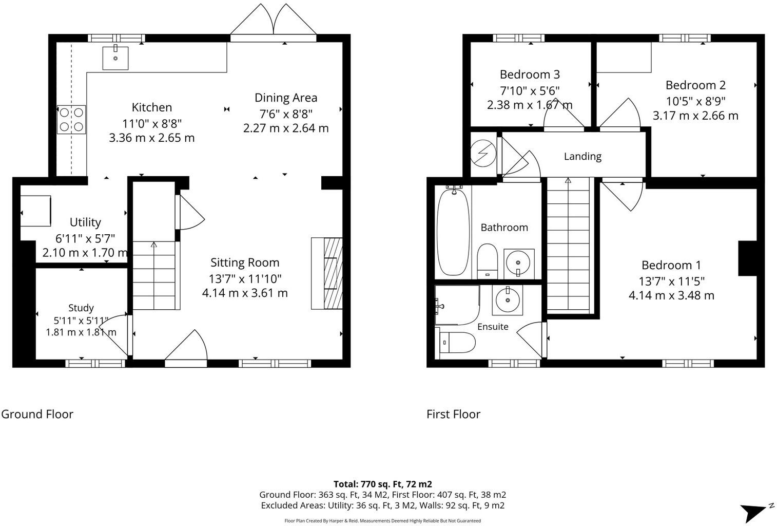 CHURCH STOWE, Northamptonshire floorplan