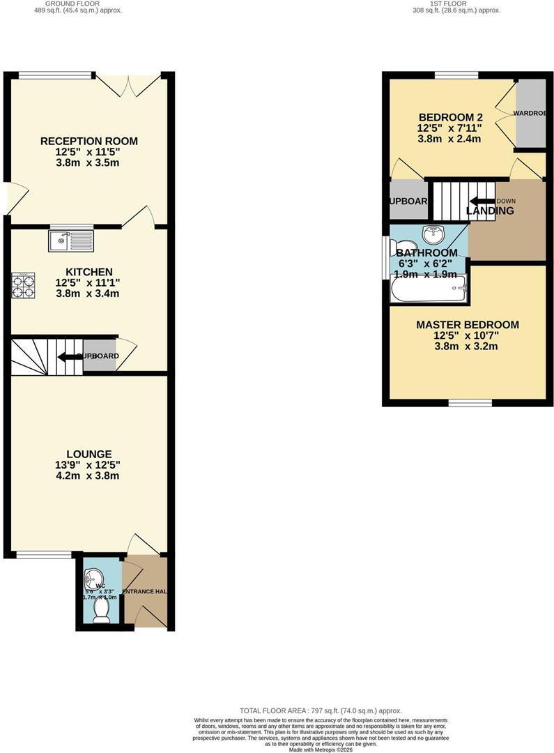 Blackthorne Close, Bradford, BD2 3DZ floorplan