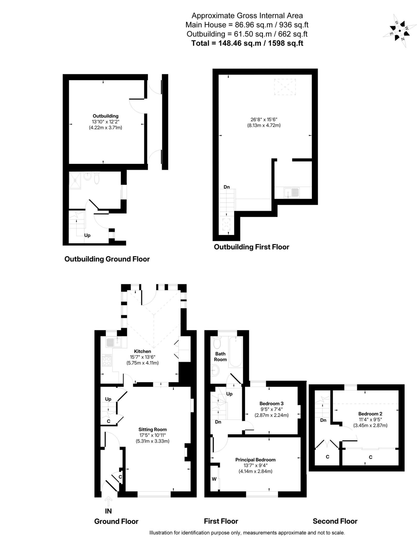 Spring Cottage, Corn Street, Witney, OX28 floorplan