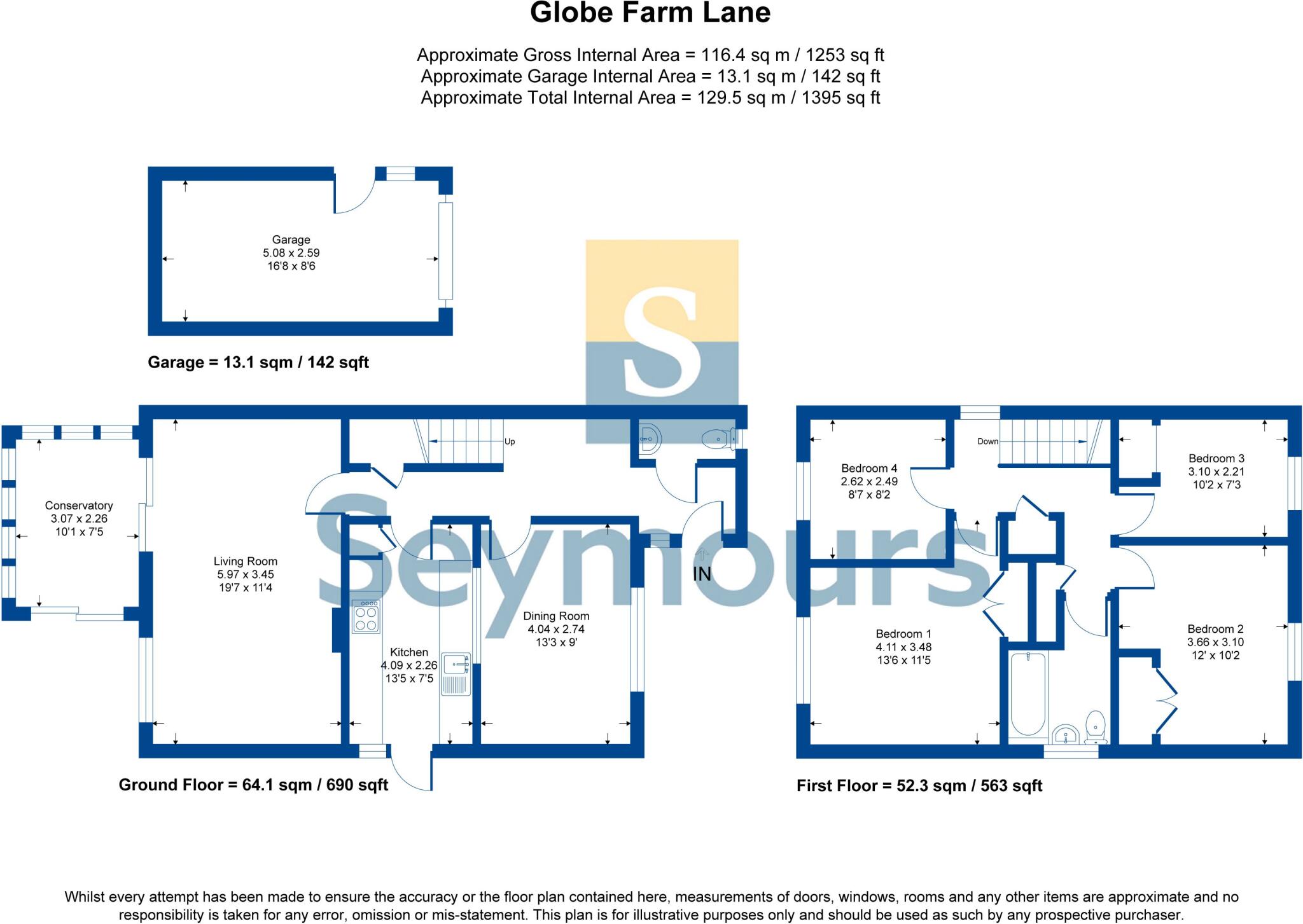 Globe Farm Lane, Blackwater, Camberley floorplan