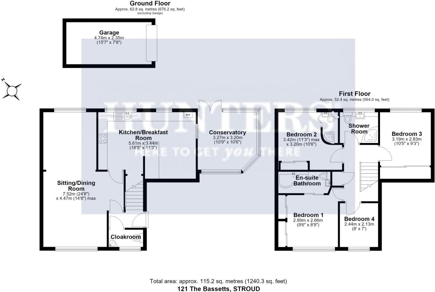The Bassetts, Stroud floorplan