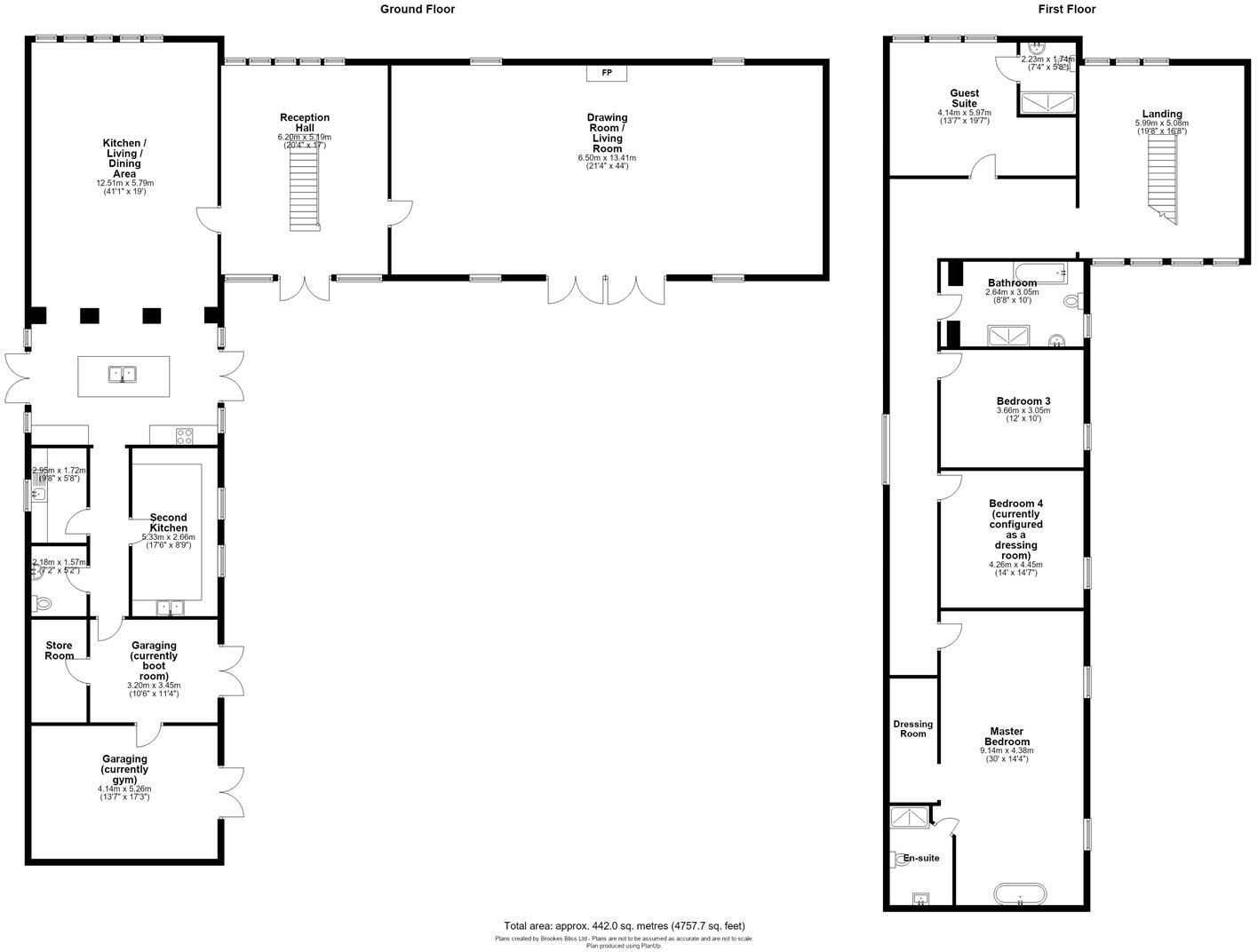 Weston Court Barns, Pembridge, Leominster floorplan