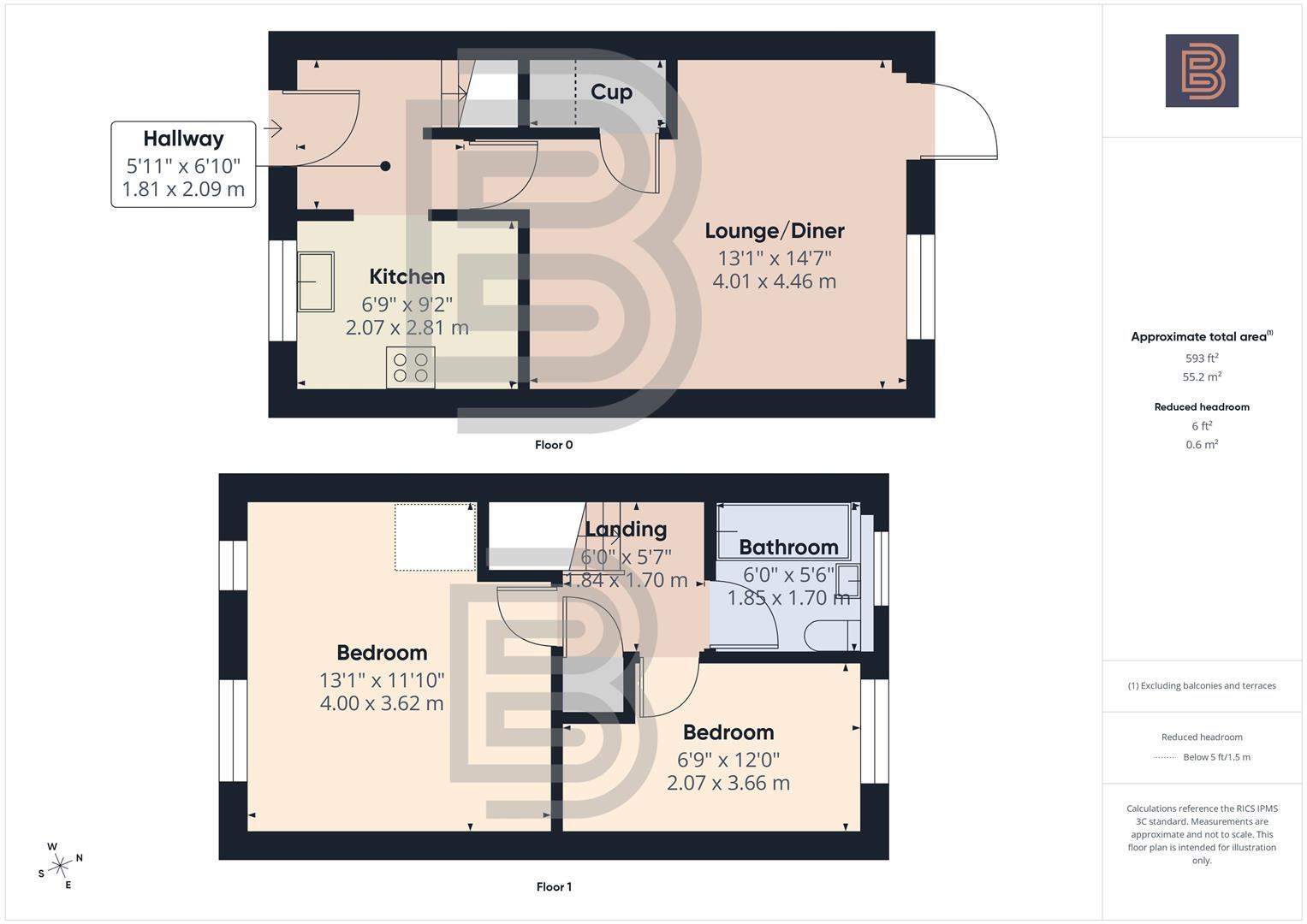 Webb Drive, Boughton Vale, Rugby floorplan
