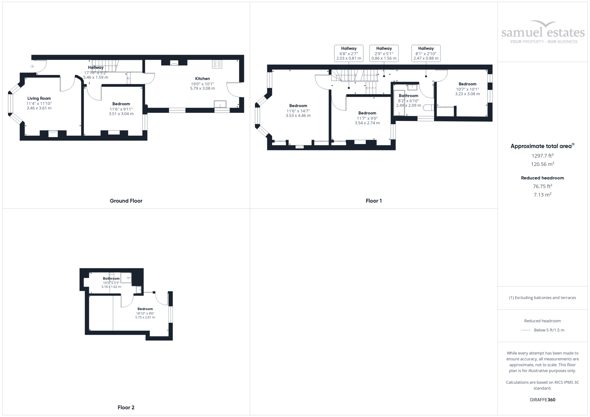 Kimberley Road, London, SW9 floorplan