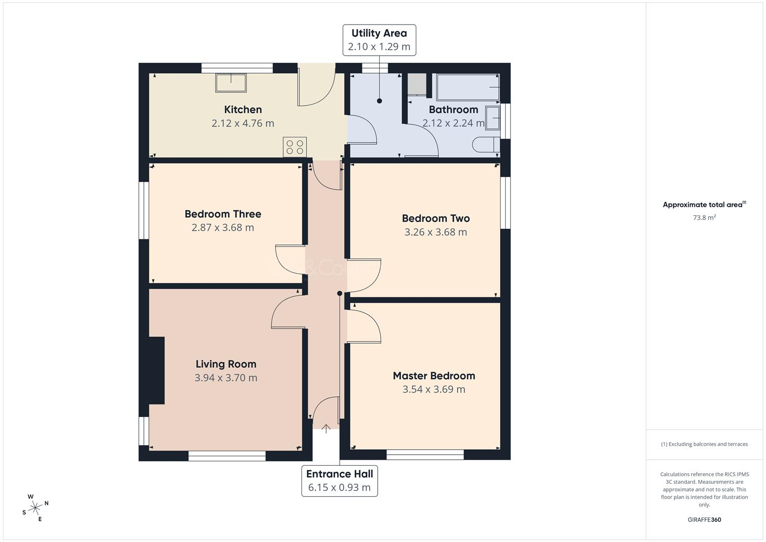 London Road, Frampton, Boston floorplan
