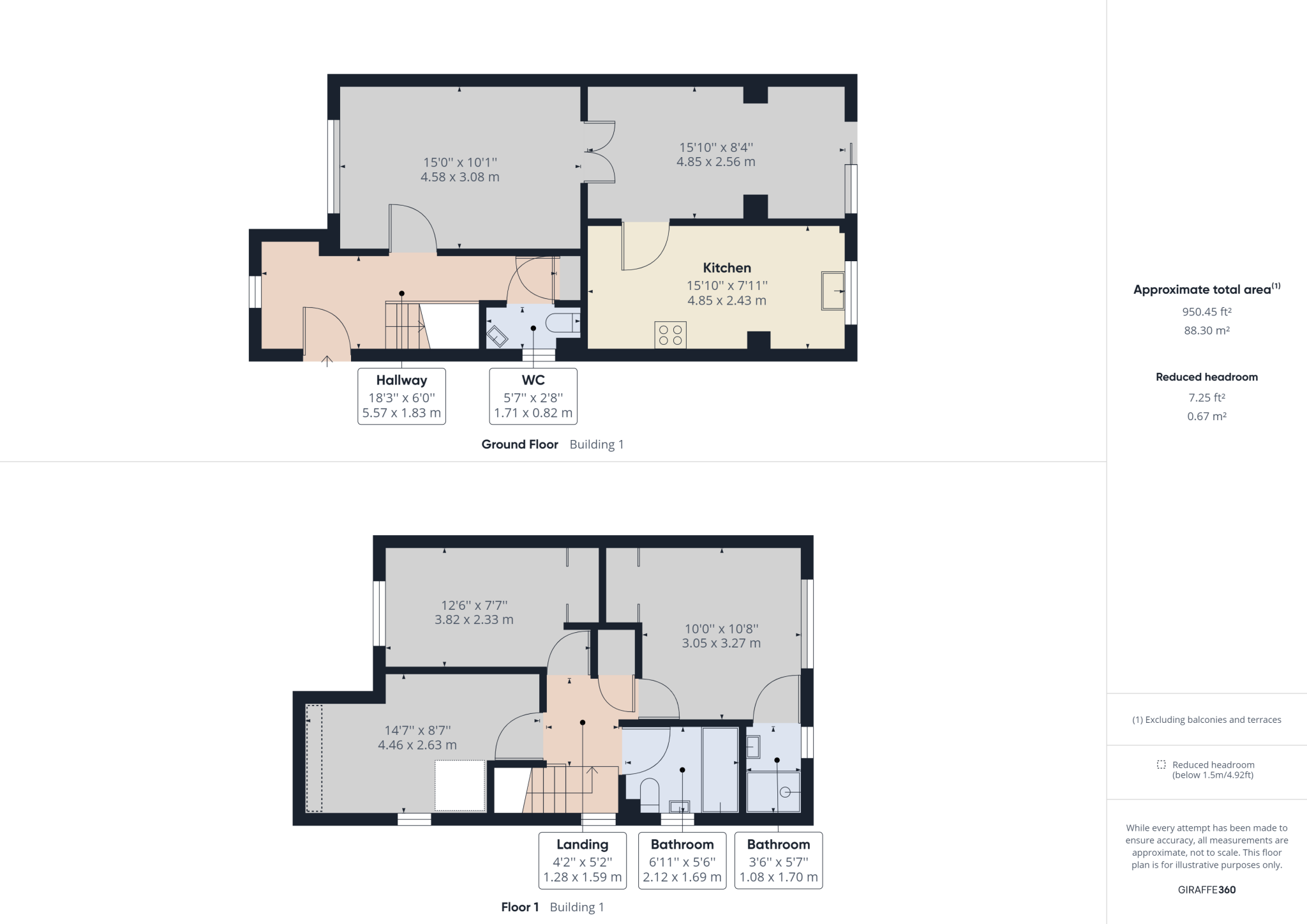 The Ridgeway, Lympne floorplan