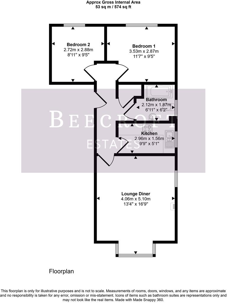 Ironstone Crescent, Chapeltown, Sheffield floorplan