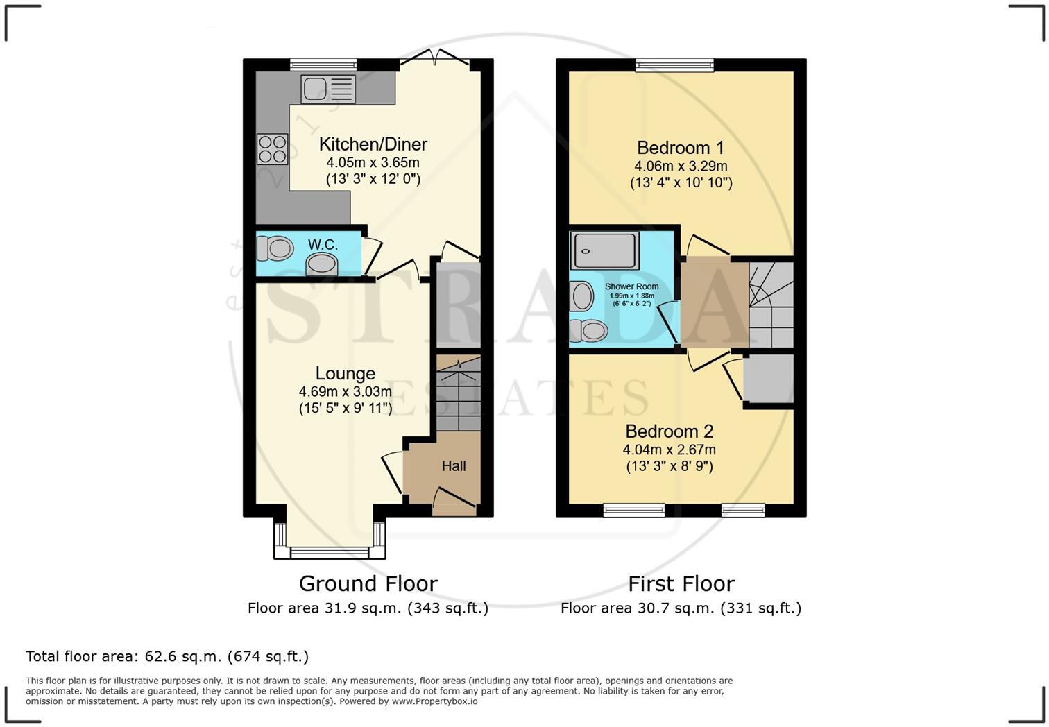 Hornbeam Lane, Wingerworth, Chesterfield floorplan