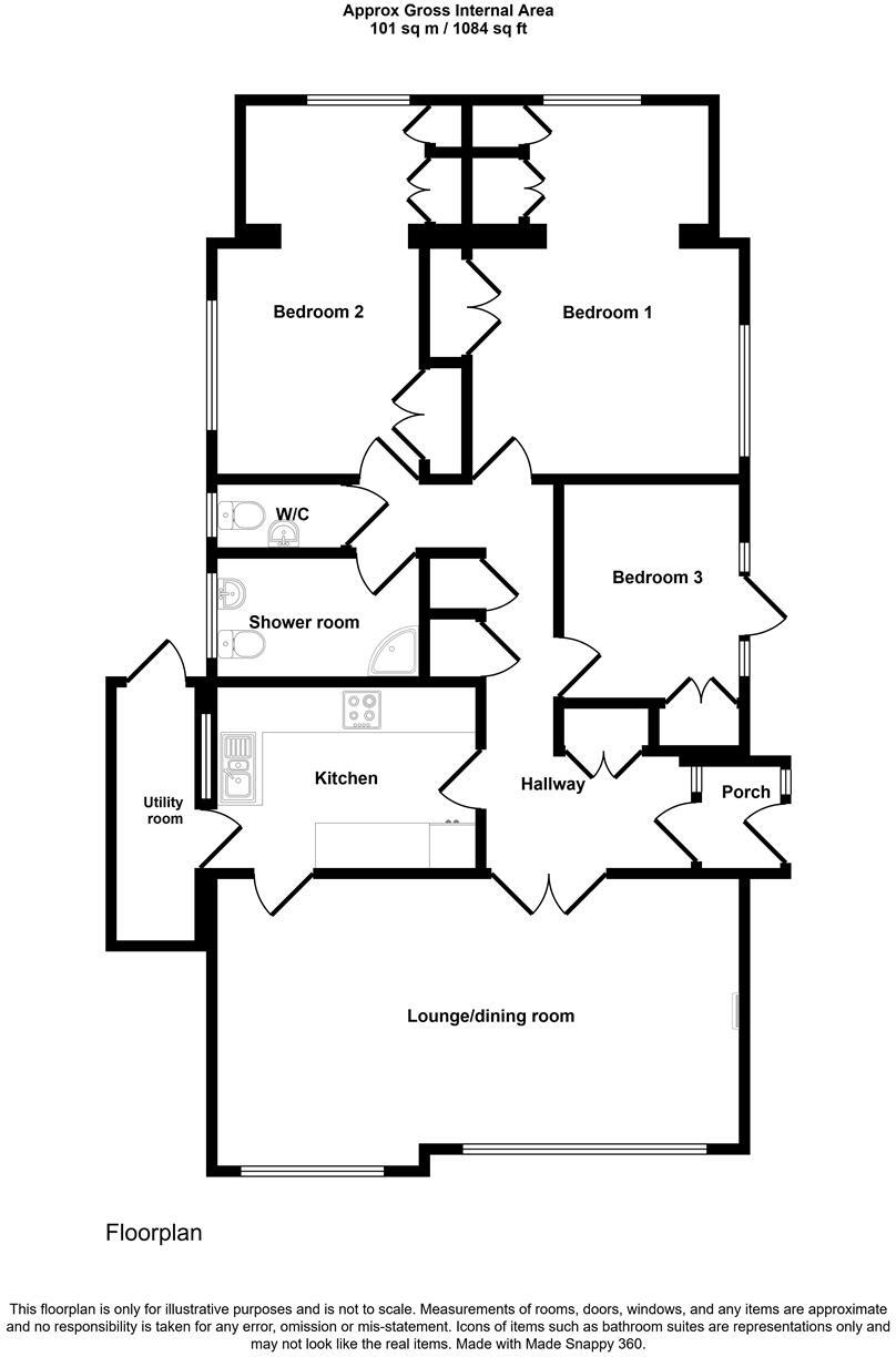 Budock Water floorplan