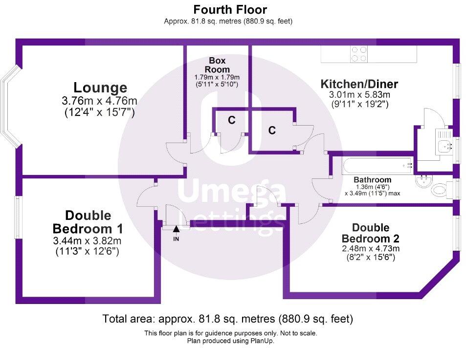 Viewforth, Edinburgh, Edinburgh, EH10 floorplan