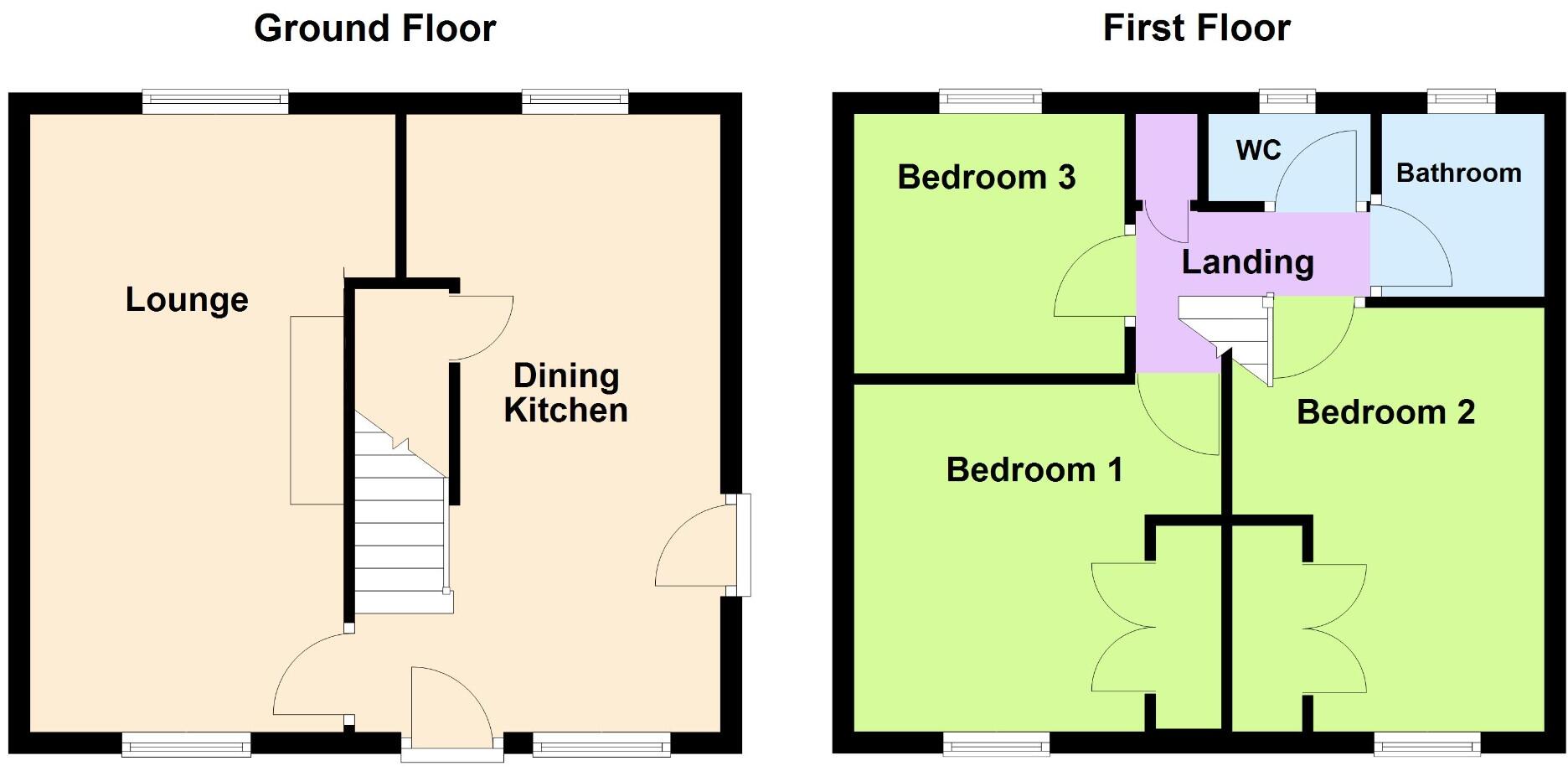 Headley Road, Leyland, Lancashire, PR25 floorplan