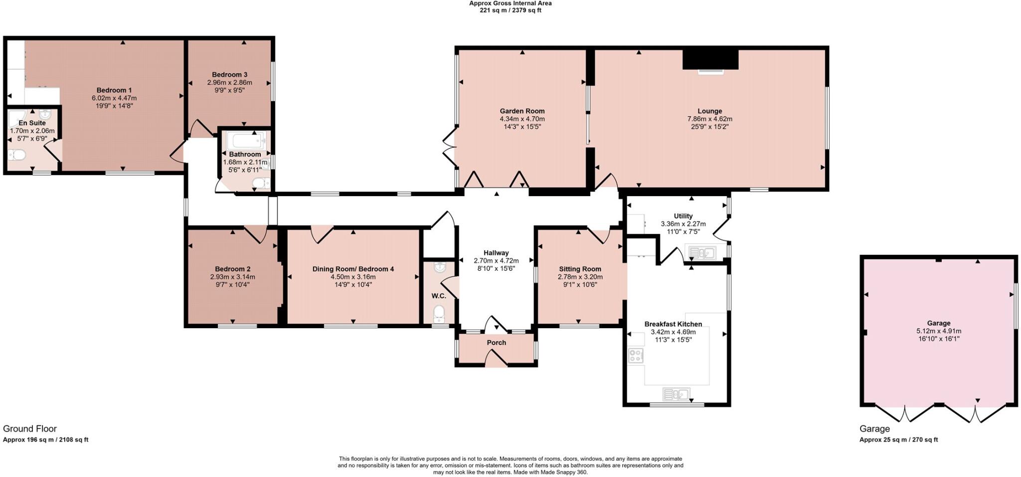 Stonesby Road, Waltham on the Wolds, Melton Mowbray floorplan