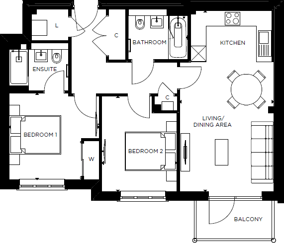 Ride View, Abbey Barn Park, High Wycombe floorplan