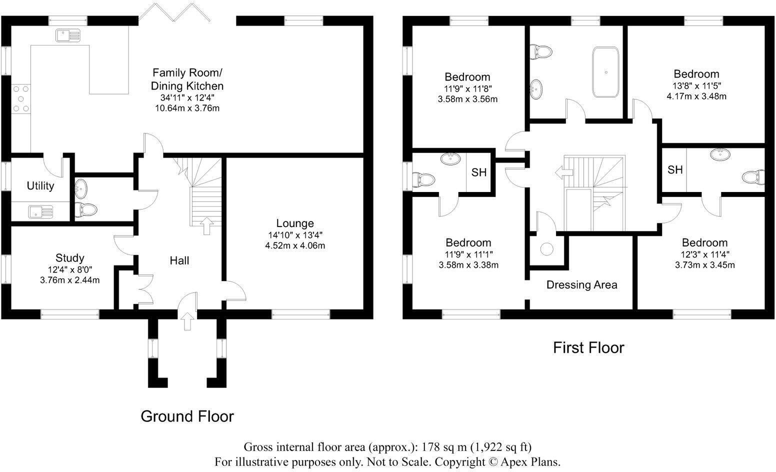 PLOT 14 Springs Lane, Walton LS23 7DL  floorplan