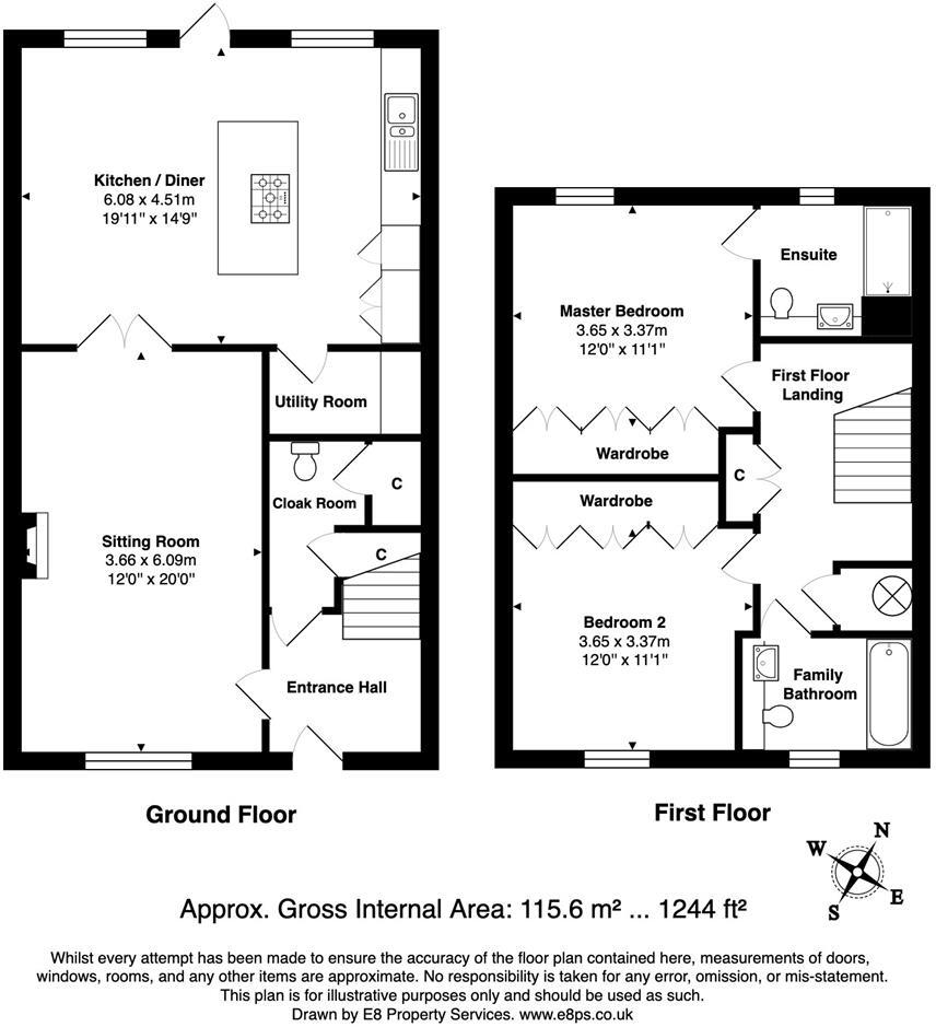 37, Forest Grove, Burford floorplan