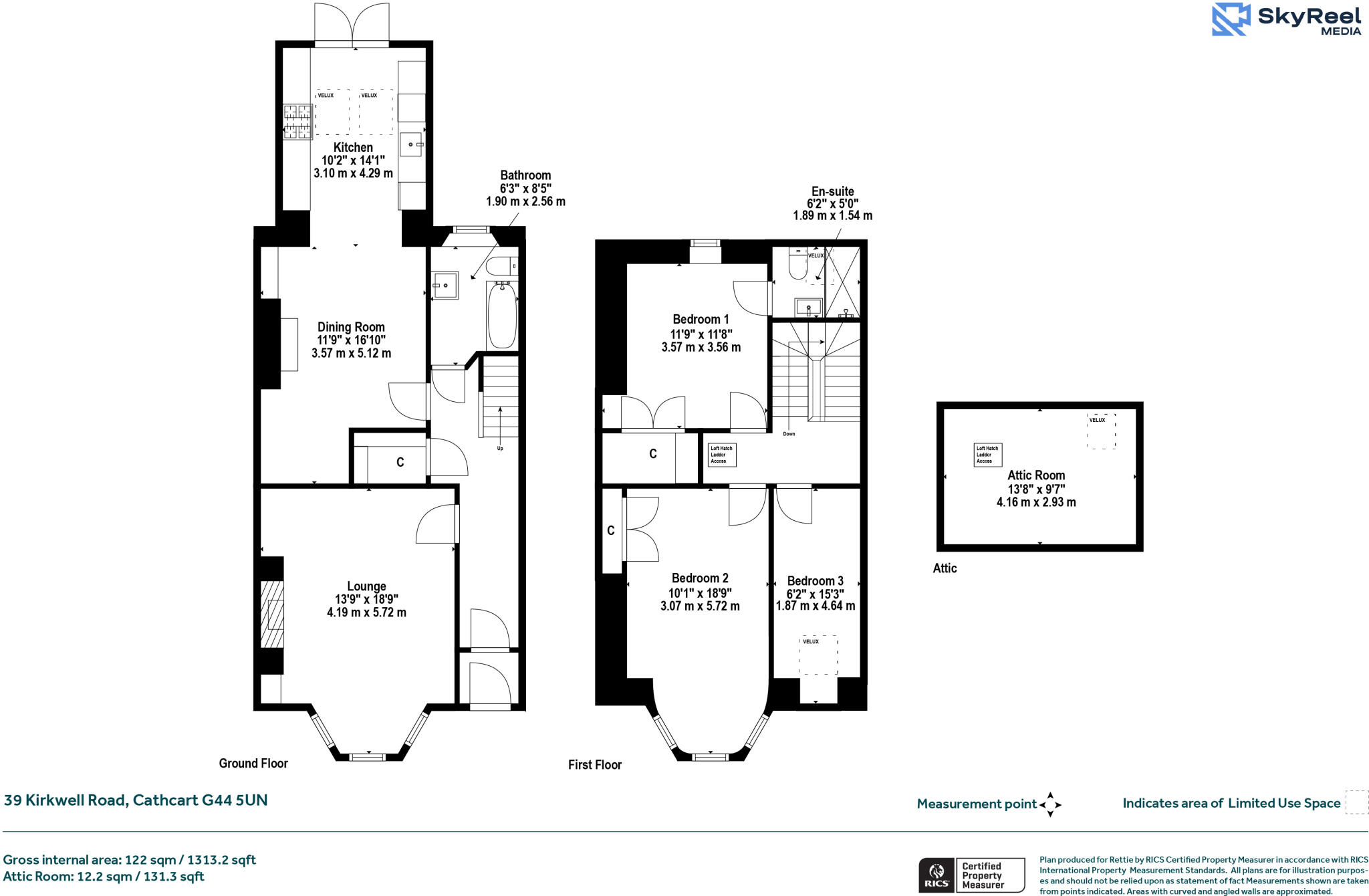Kirkwell Road, Cathcart floorplan