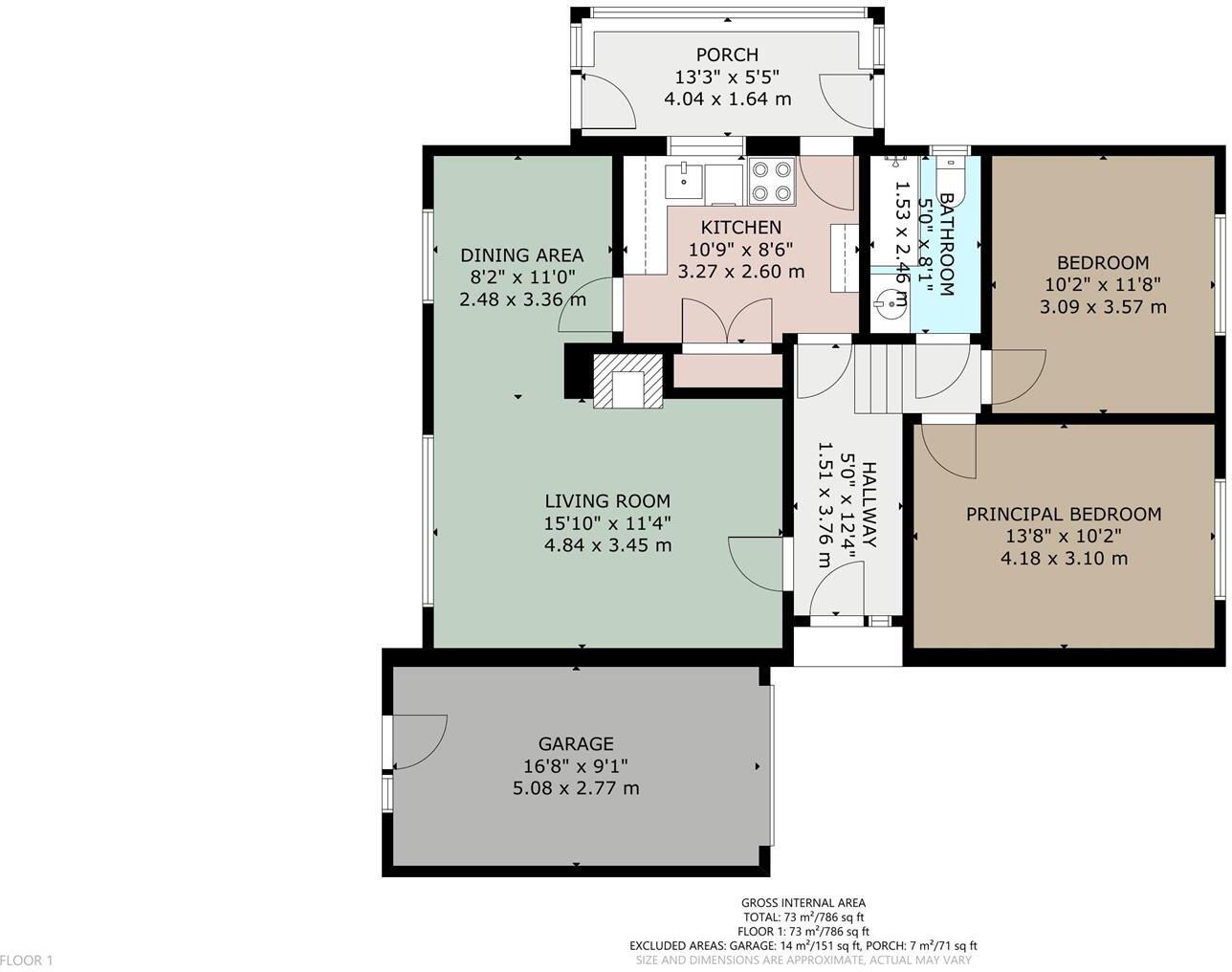 59, Clifford Road, Penrith floorplan