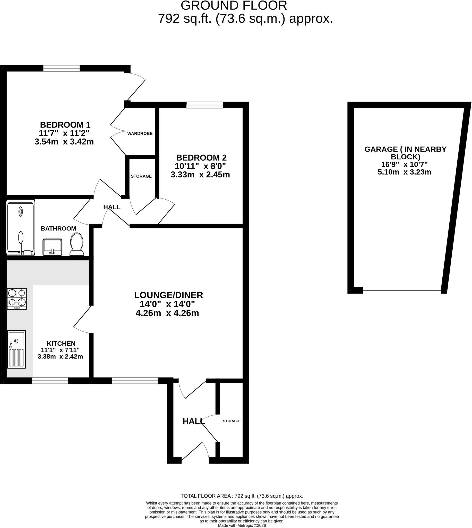 Hartford Court, Hartley Wintney, RG27 floorplan
