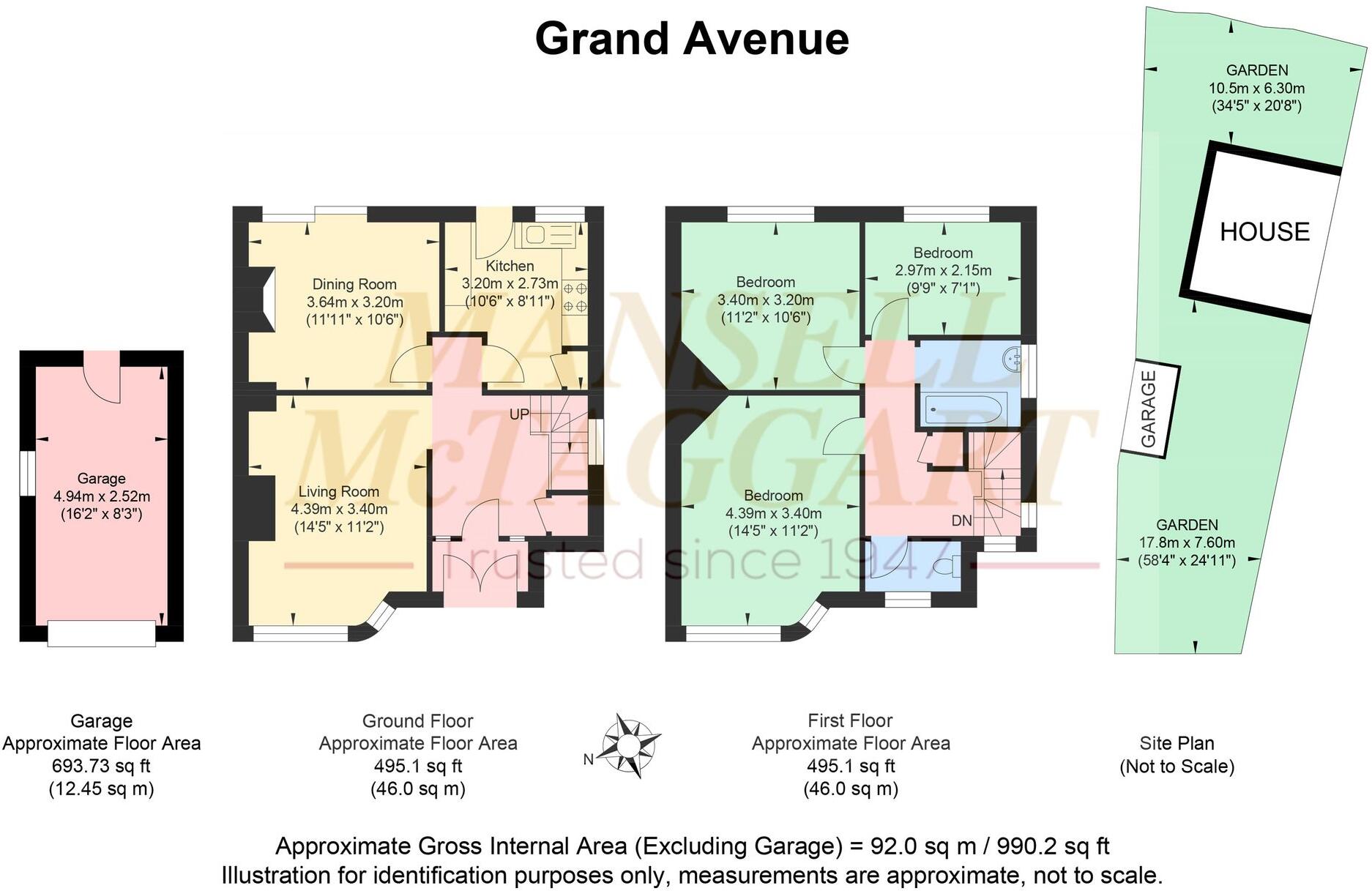 Grand Avenue, Hassocks, BN6 floorplan