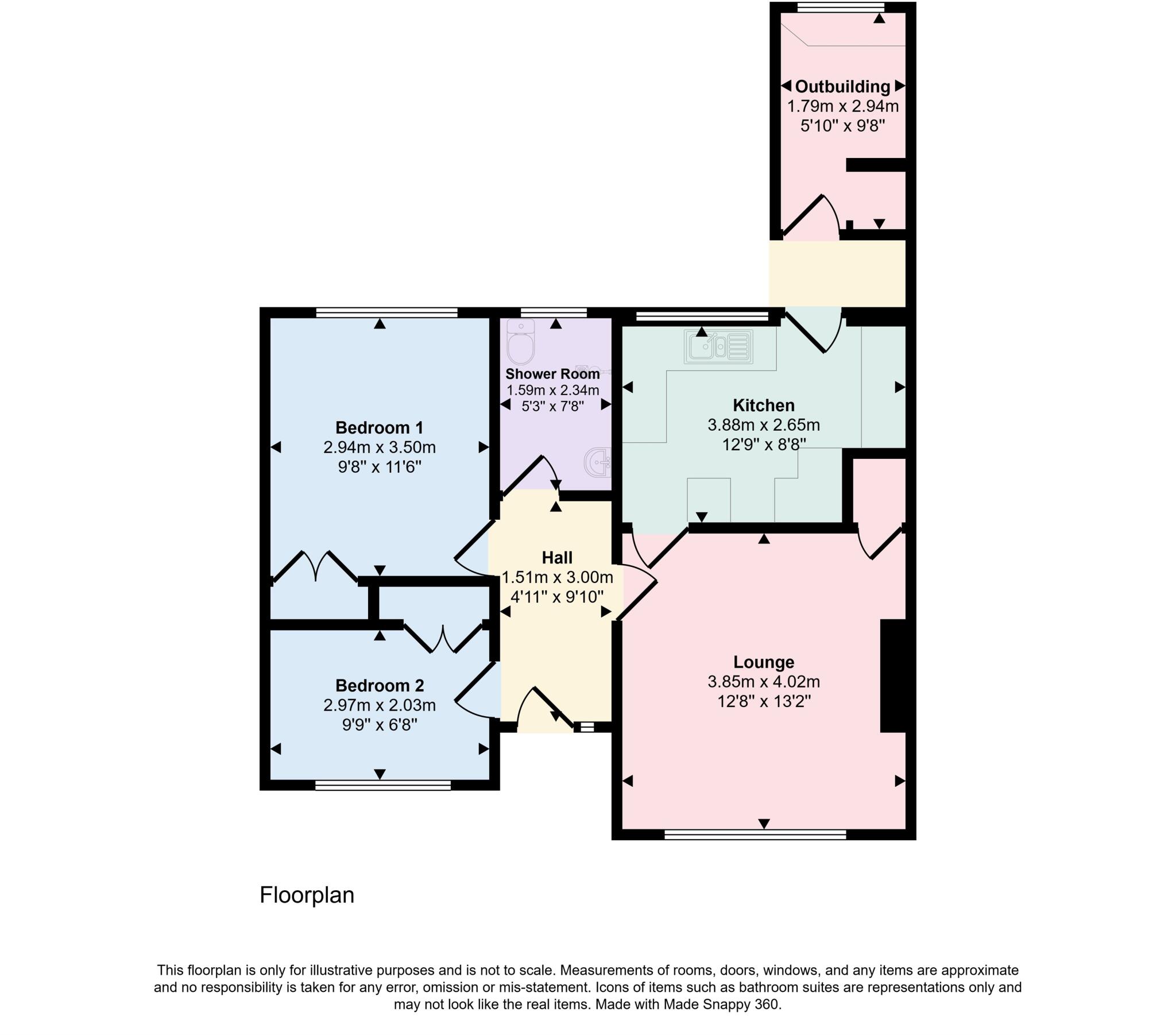 Verwood floorplan