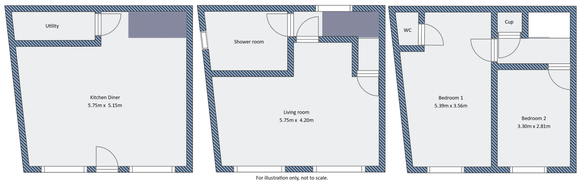 Tregoney Hill, Mevagissey, Cornwall floorplan