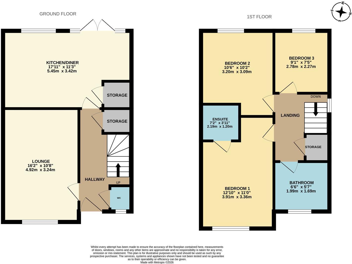 Rhyd Y Mor, Abergele, LL22 floorplan