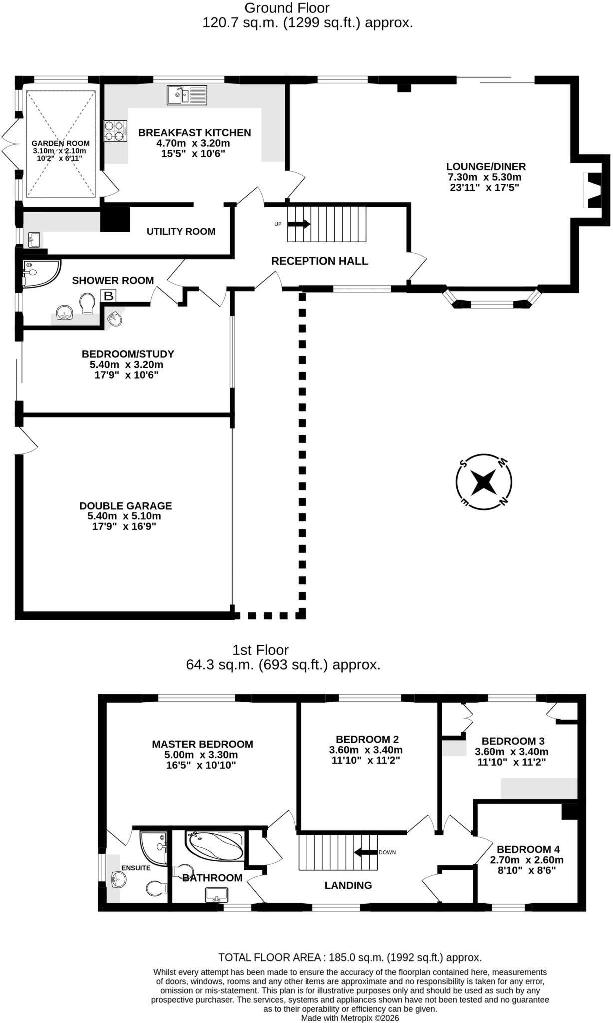 The Coppice, Cuddington, CW8 floorplan