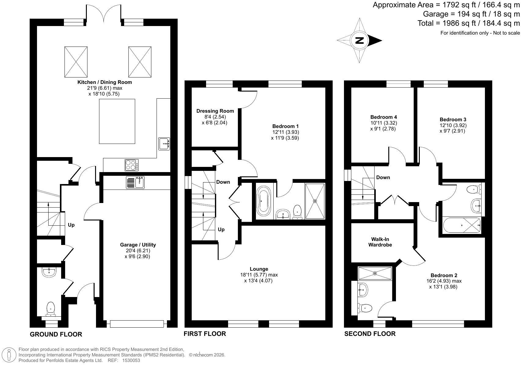 Morton Avenue, Horsham, West Sussex, RH12 floorplan