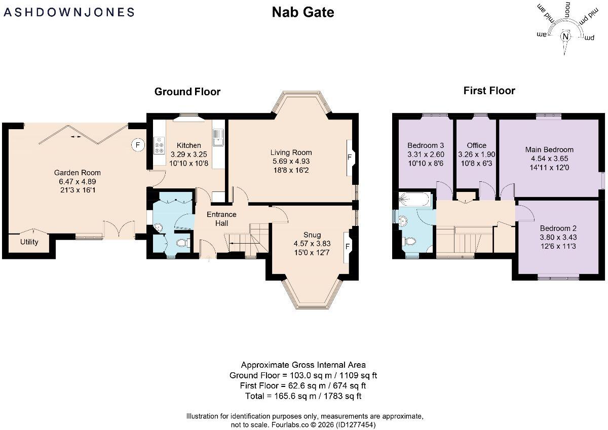 Nab Gate, Cornbirthwaite Road, Windermere, LA23 1DJ floorplan