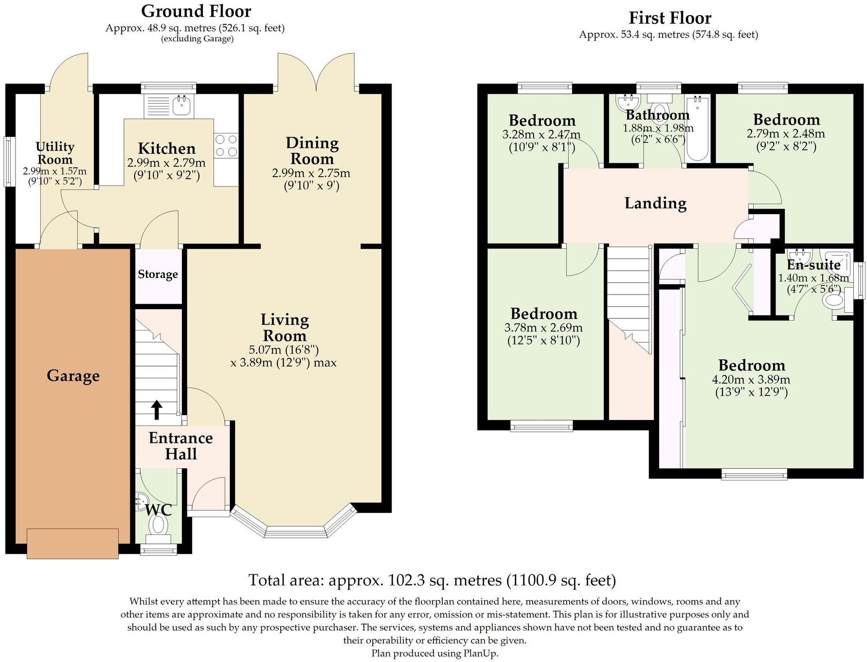 Colsterdale, Carlton Colville floorplan